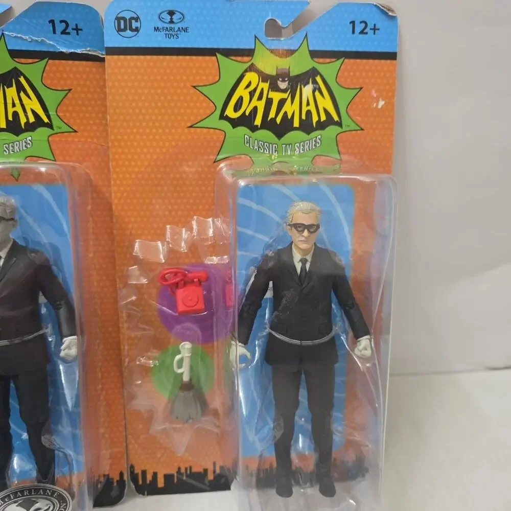 McFarlane DC Retro Batman '66 Alfred Pennyworth CHASE PLATINUM RARE And Regular